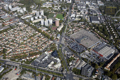 Le département de Seine-Saint-Denis (Région Ile-de-France) en vues aériennes obliques