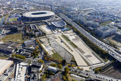 Le département de Seine-Saint-Denis (Région Ile-de-France) en vues aériennes obliques