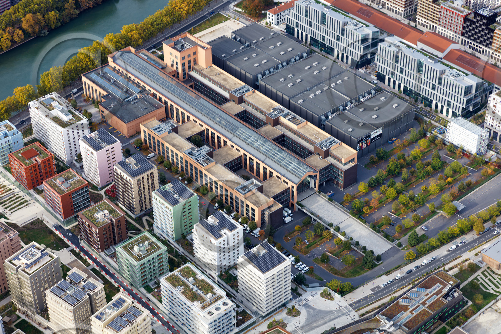 Le département de Seine-Saint-Denis (Région Ile-de-France) en vues aériennes obliques