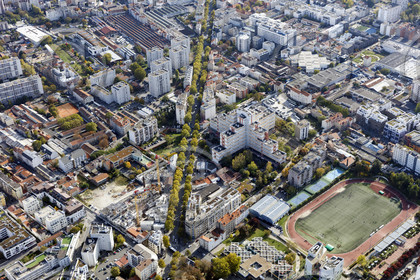 Le département de Seine-Saint-Denis (Région Ile-de-France) en vues aériennes obliques