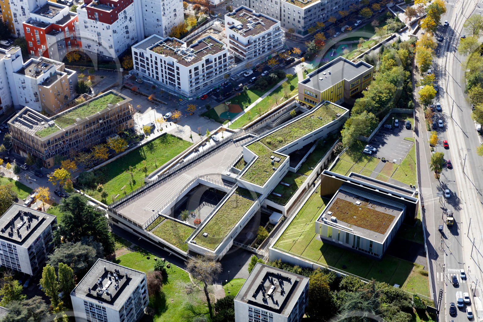 Le département de Seine-Saint-Denis (Région Ile-de-France) en vues aériennes obliques