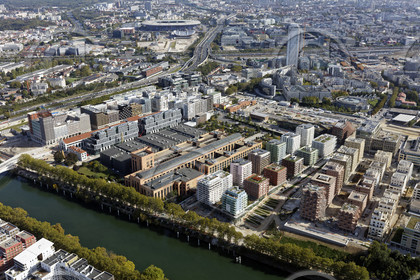 Le département de Seine-Saint-Denis (Région Ile-de-France) en vues aériennes obliques