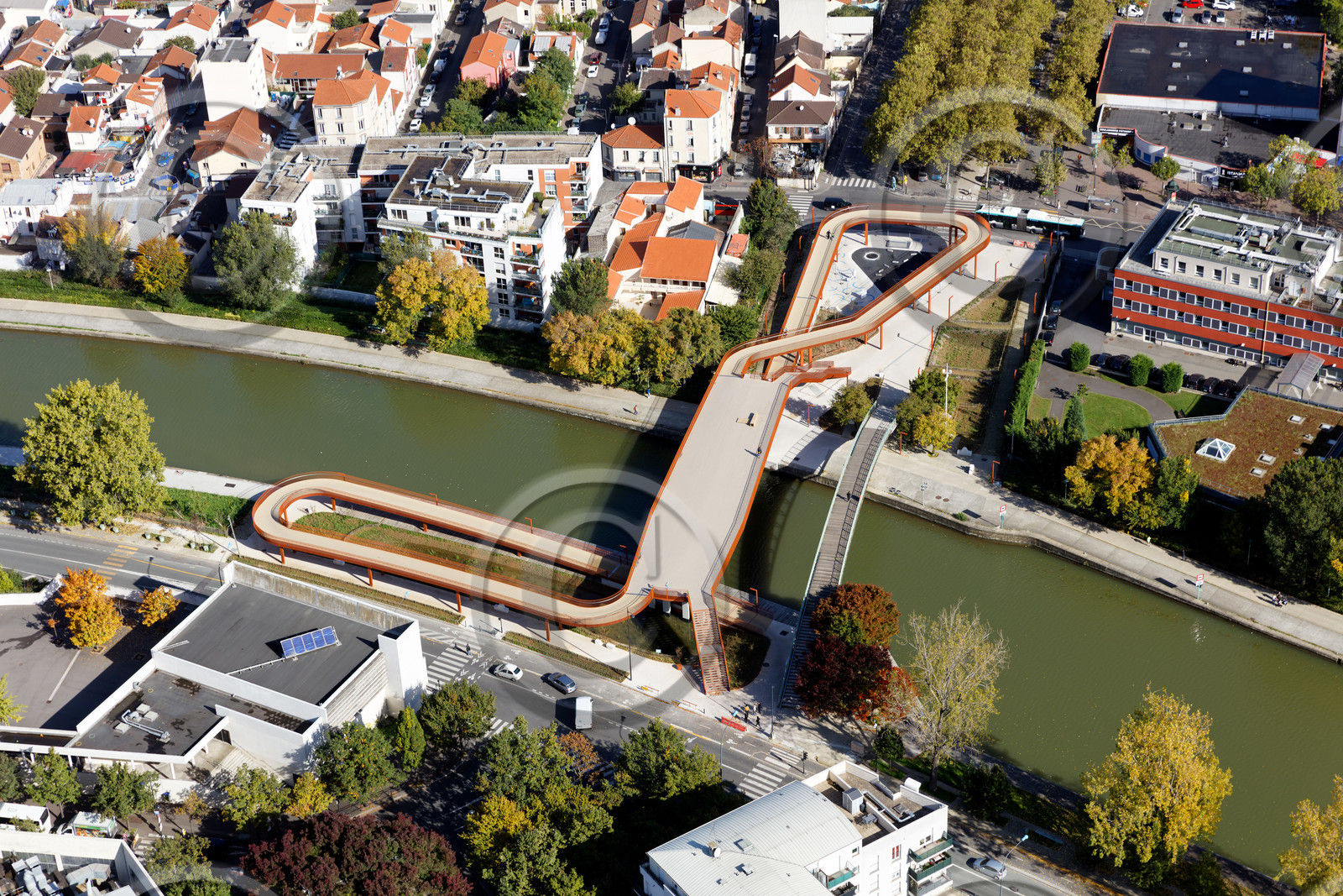 Le département de Seine-Saint-Denis (Région Ile-de-France) en vues aériennes obliques