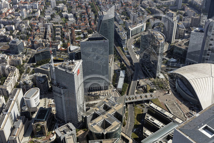 Le département des Hauts-de-Seine (Région Ile-de-France) en vues aériennes obliques