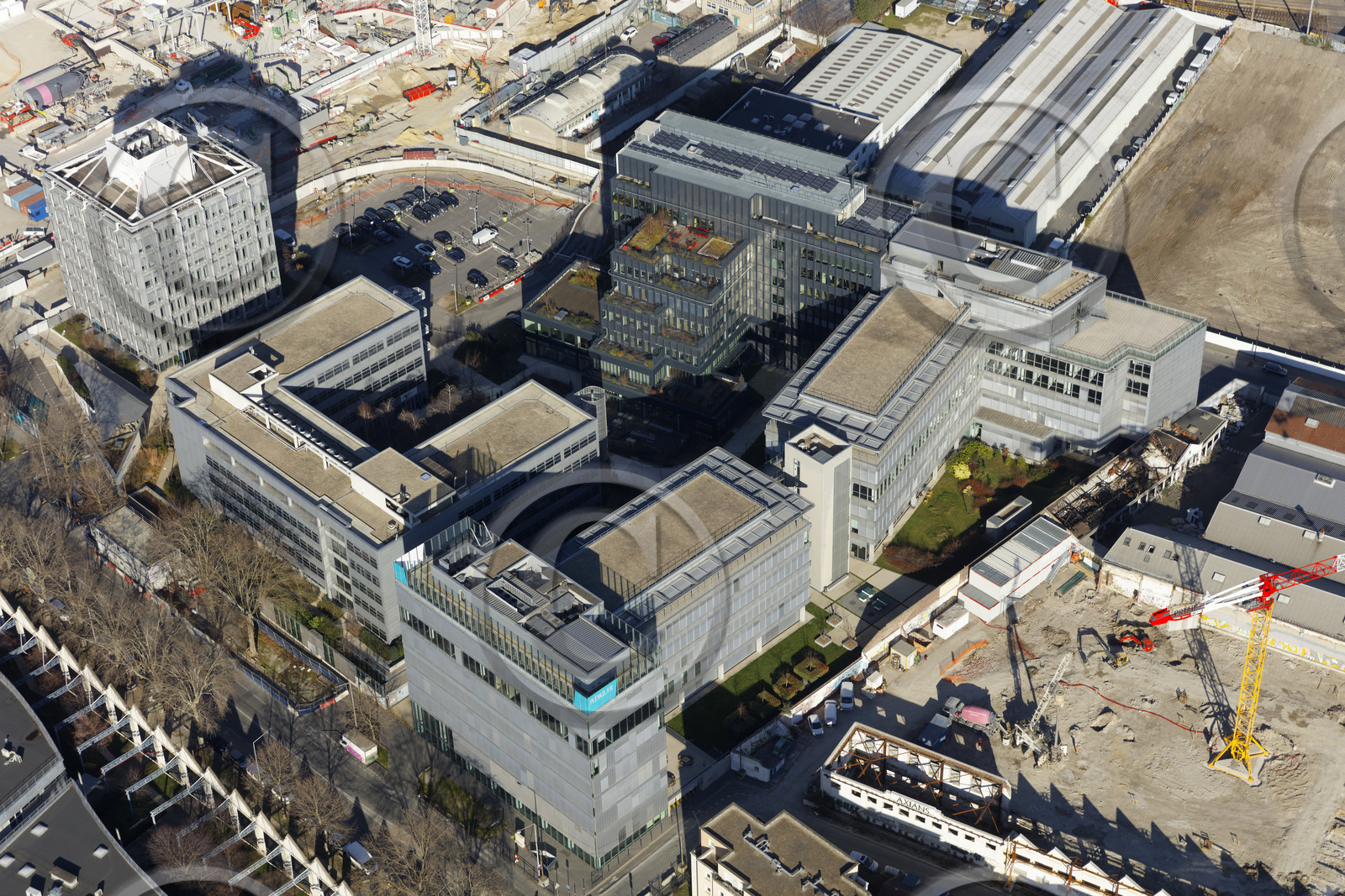 Le département de Seine-Saint-Denis (Région Ile-de-France) en vues aériennes obliques