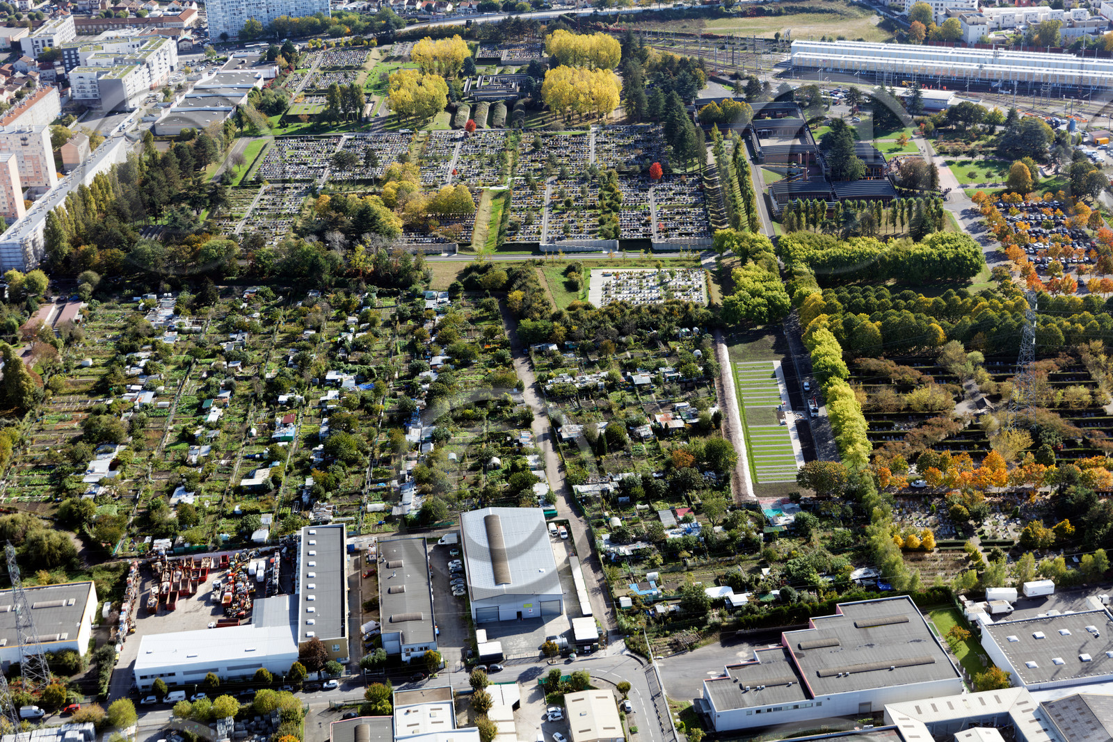 Le département de Seine-Saint-Denis (Région Ile-de-France) en vues aériennes obliques