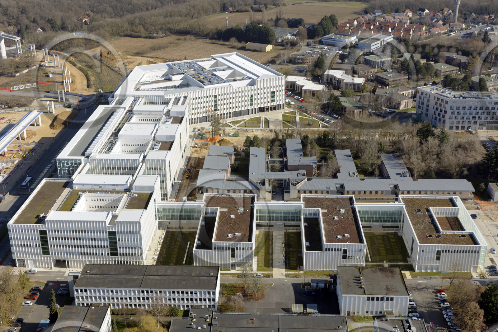 Le département de l'Essonne (Région Ile-de-France) en vues aériennes obliques