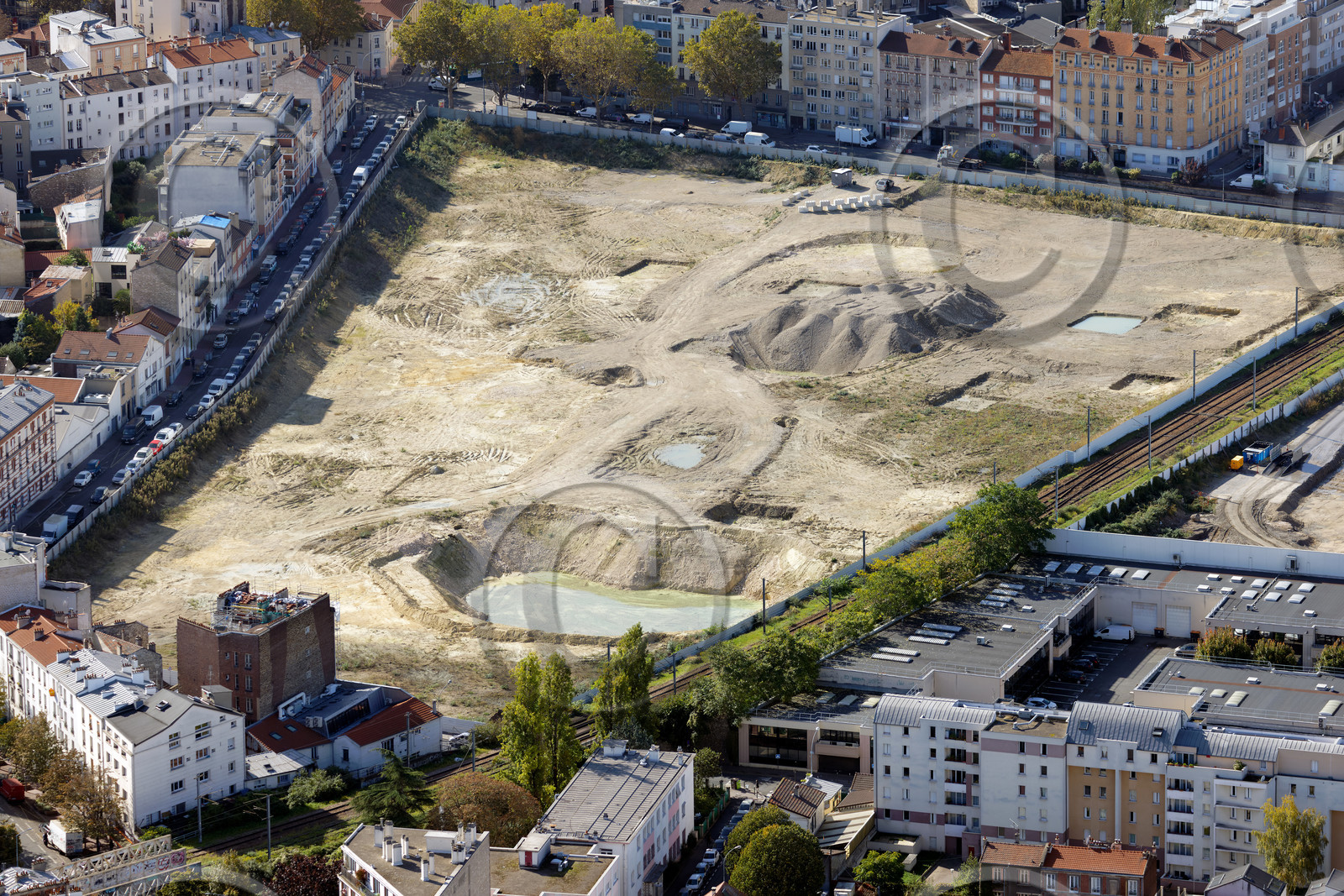 Le département de Seine-Saint-Denis (Région Ile-de-France) en vues aériennes obliques