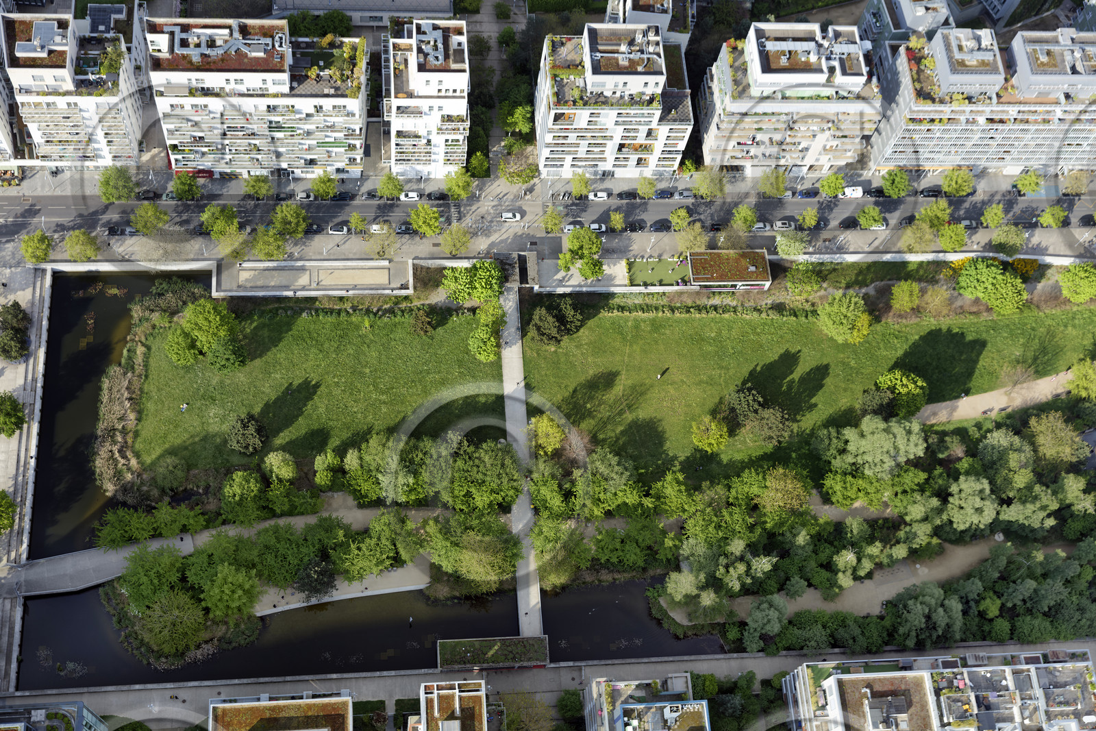 Le département des Hauts-de-Seine (Région Ile-de-France) en vues aériennes obliques