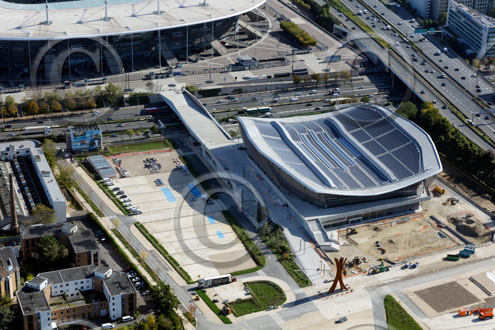 Le département de Seine-Saint-Denis (Région Ile-de-France) en vues aériennes obliques