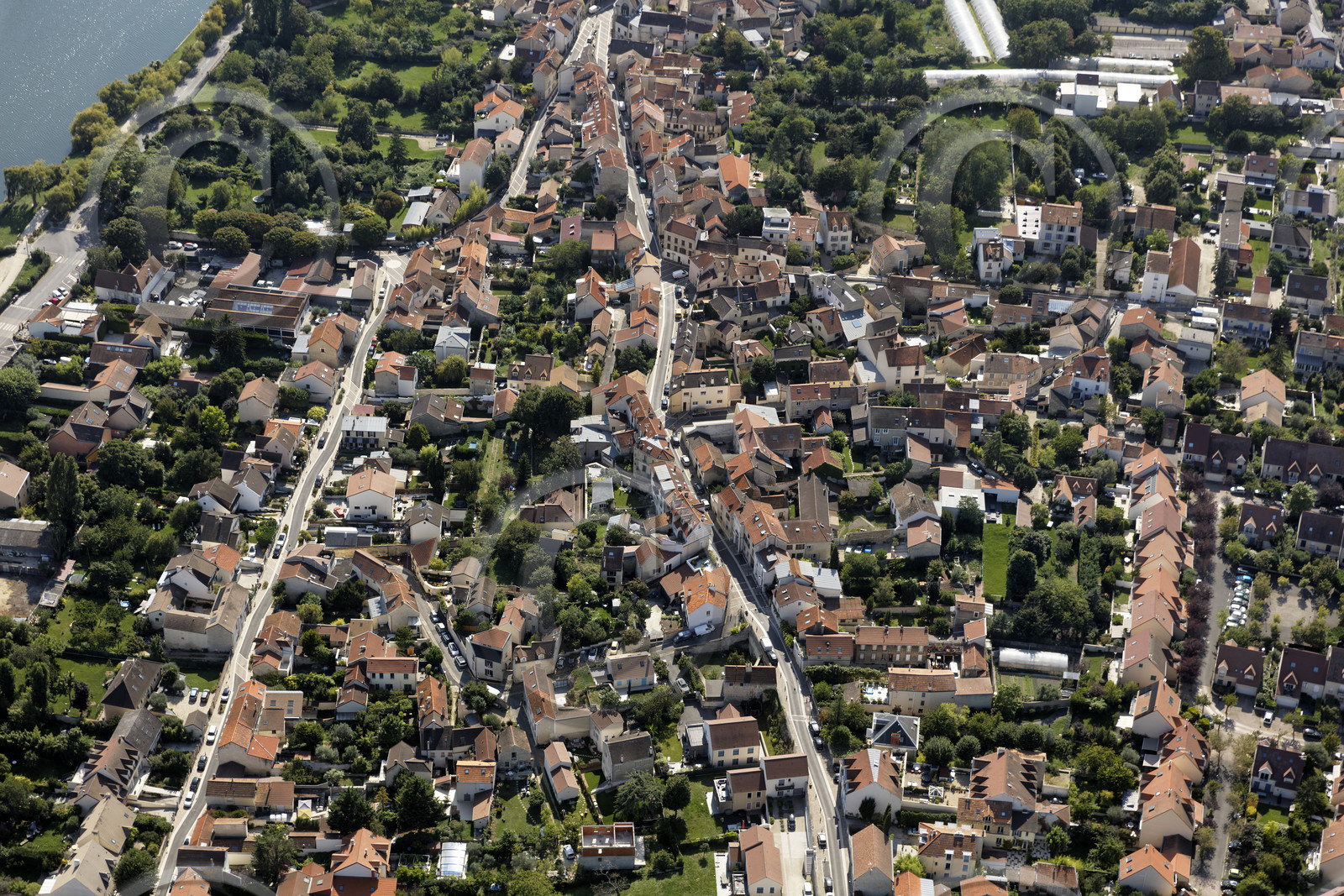 Le département des Yvelines (Région Ile-de-France) en vues aériennes obliques
