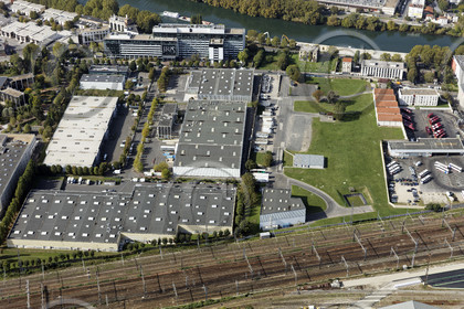 Le département de Seine-Saint-Denis (Région Ile-de-France) en vues aériennes obliques