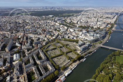 Le département des Hauts-de-Seine (Région Ile-de-France) en vues aériennes obliques