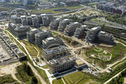 Le département des Hauts-de-Seine (Région Ile-de-France) en vues aériennes obliques