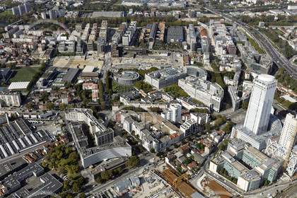 Le département de Seine-Saint-Denis (Région Ile-de-France) en vues aériennes obliques