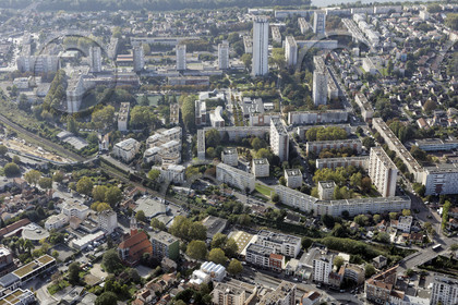 Le département de Seine-Saint-Denis (Région Ile-de-France) en vues aériennes obliques