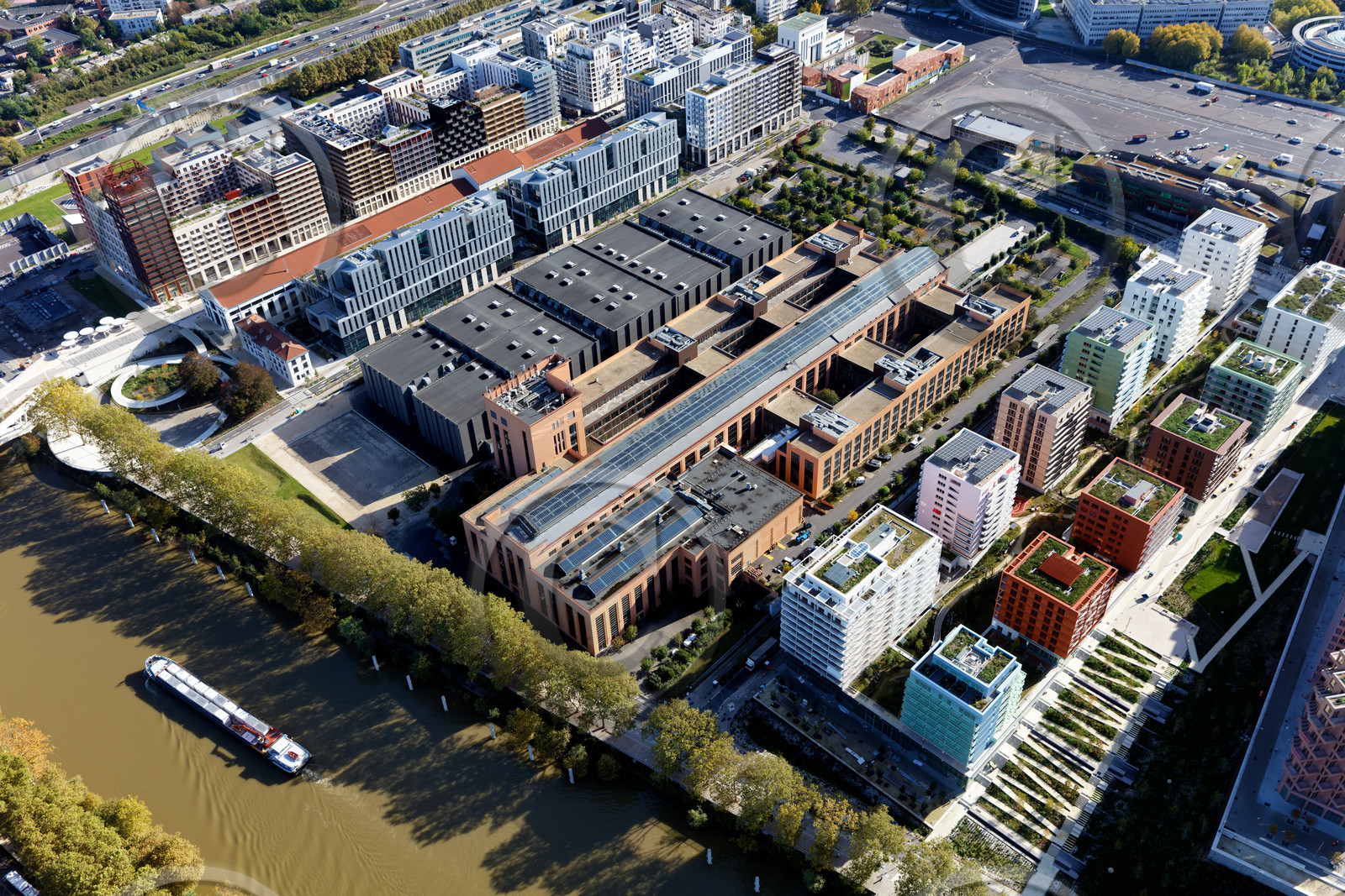 Le département de Seine-Saint-Denis (Région Ile-de-France) en vues aériennes obliques