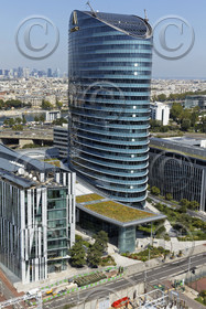 Le département des Hauts-de-Seine (Région Ile-de-France) en vues aériennes obliques