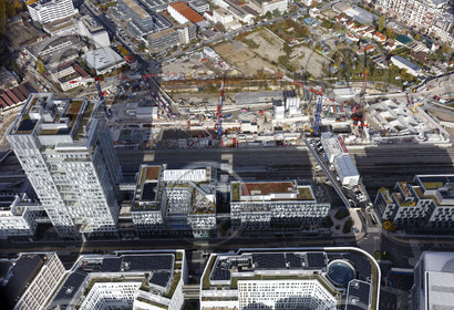 Le département des Hauts-de-Seine (Région Ile-de-France) en vues aériennes obliques