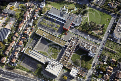 Le département de Seine-Saint-Denis (Région Ile-de-France) en vues aériennes obliques