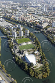 Le département de Seine-Saint-Denis (Région Ile-de-France) en vues aériennes obliques