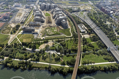Le département des Hauts-de-Seine (Région Ile-de-France) en vues aériennes obliques