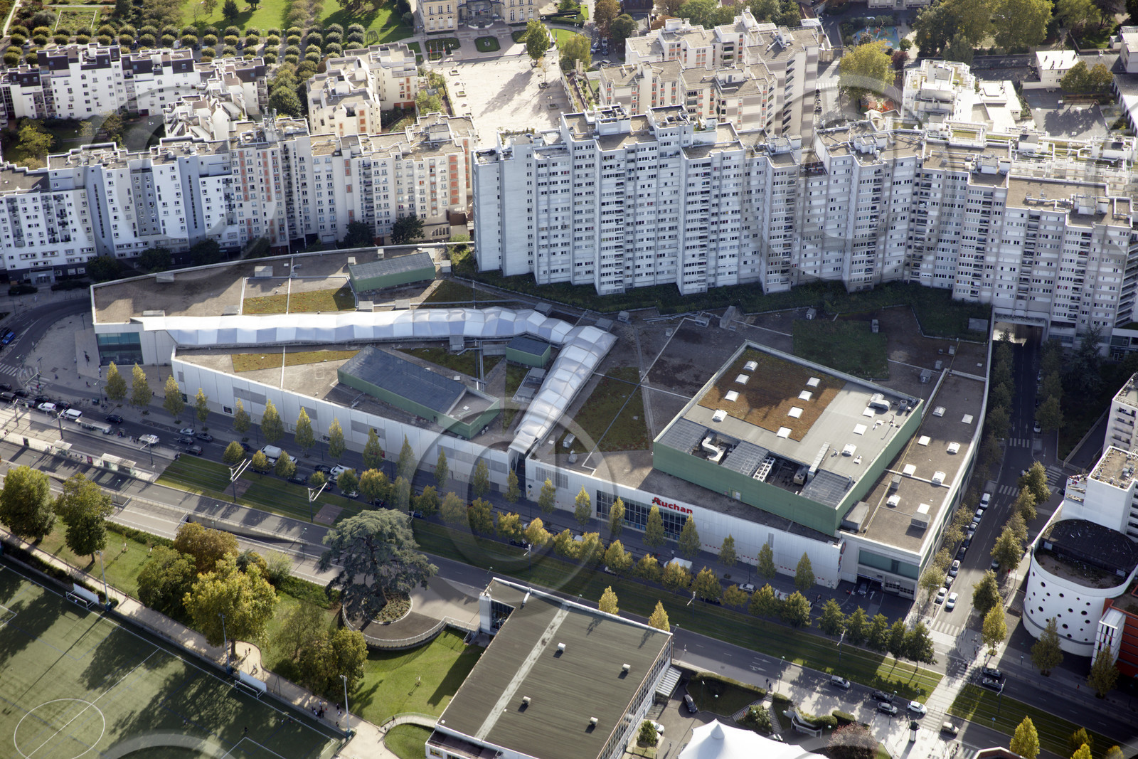 Le département de Seine-Saint-Denis (Région Ile-de-France) en vues aériennes obliques