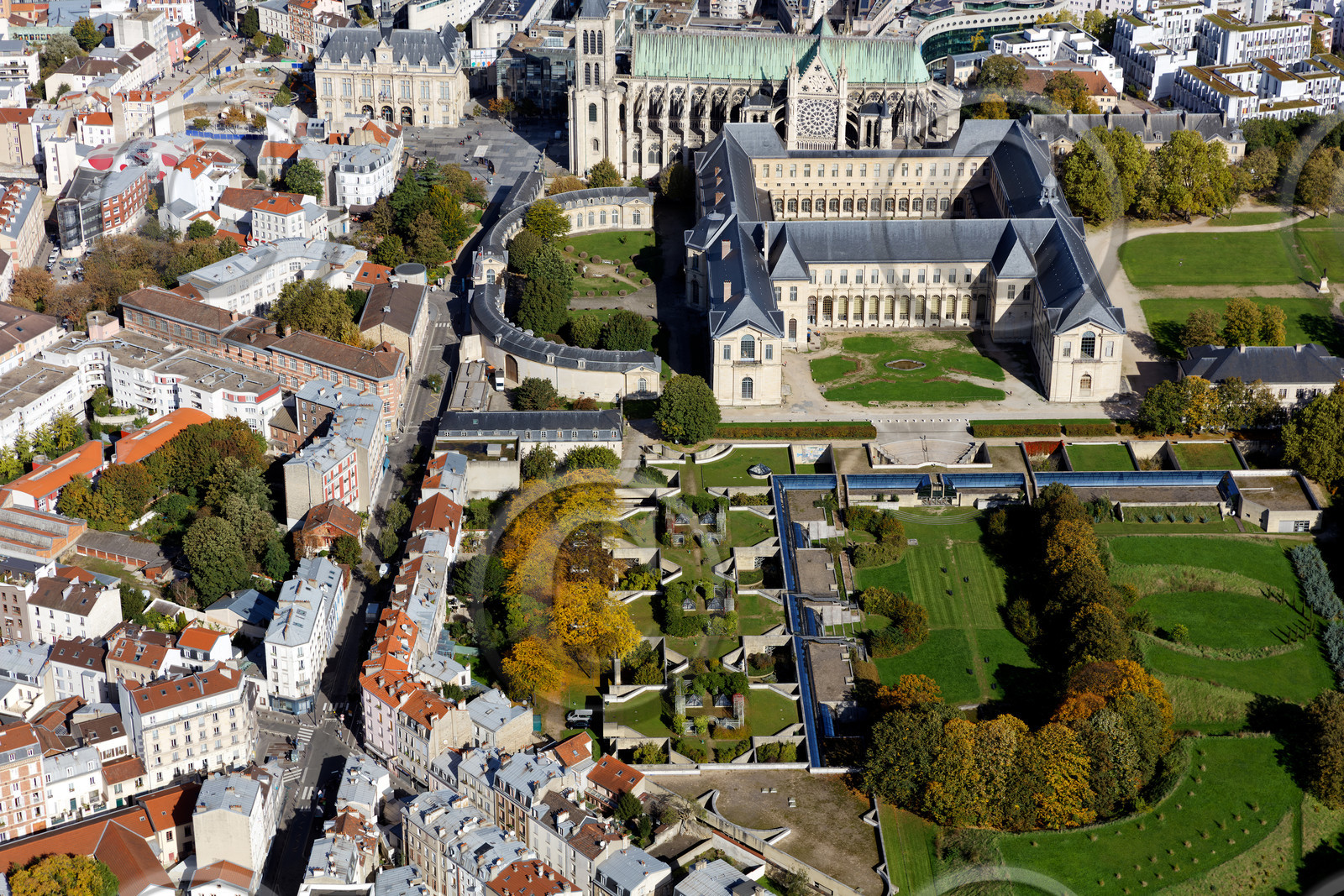 Le département de Seine-Saint-Denis (Région Ile-de-France) en vues aériennes obliques