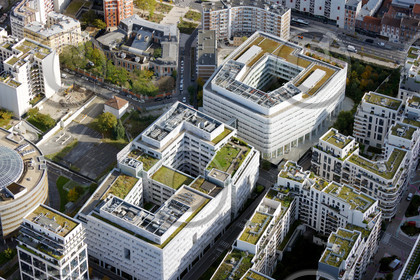 Le département de Seine-Saint-Denis (Région Ile-de-France) en vues aériennes obliques