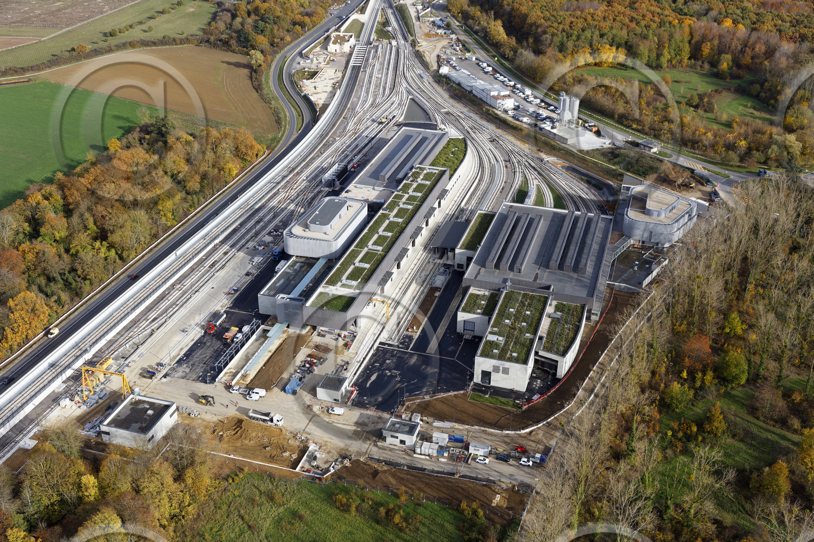 Le département de l'Essonne (Région Ile-de-France) en vues aériennes obliques