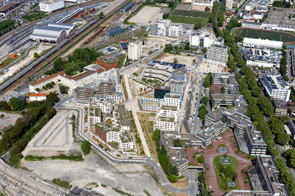 Le département des Hauts-de-Seine (Région Ile-de-France) en vues aériennes obliques
