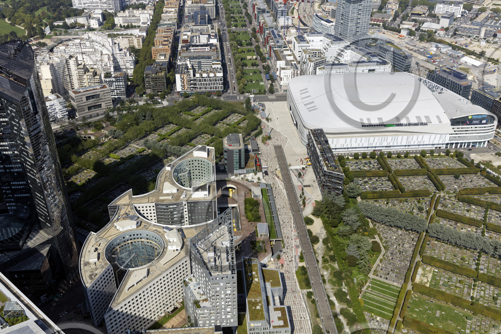 Le département des Hauts-de-Seine (Région Ile-de-France) en vues aériennes obliques