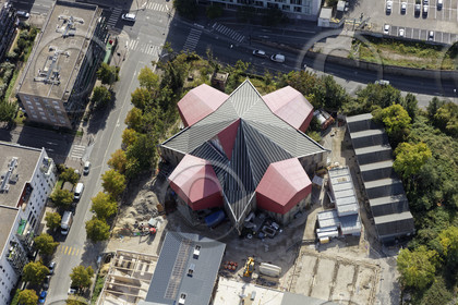 Le département de Seine-Saint-Denis (Région Ile-de-France) en vues aériennes obliques