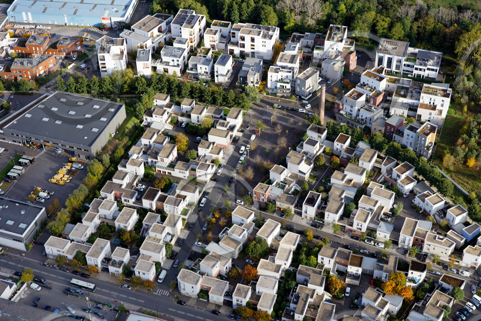 Le département de Seine-Saint-Denis (Région Ile-de-France) en vues aériennes obliques