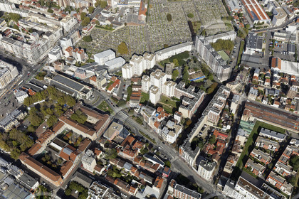 Le département de Seine-Saint-Denis (Région Ile-de-France) en vues aériennes obliques