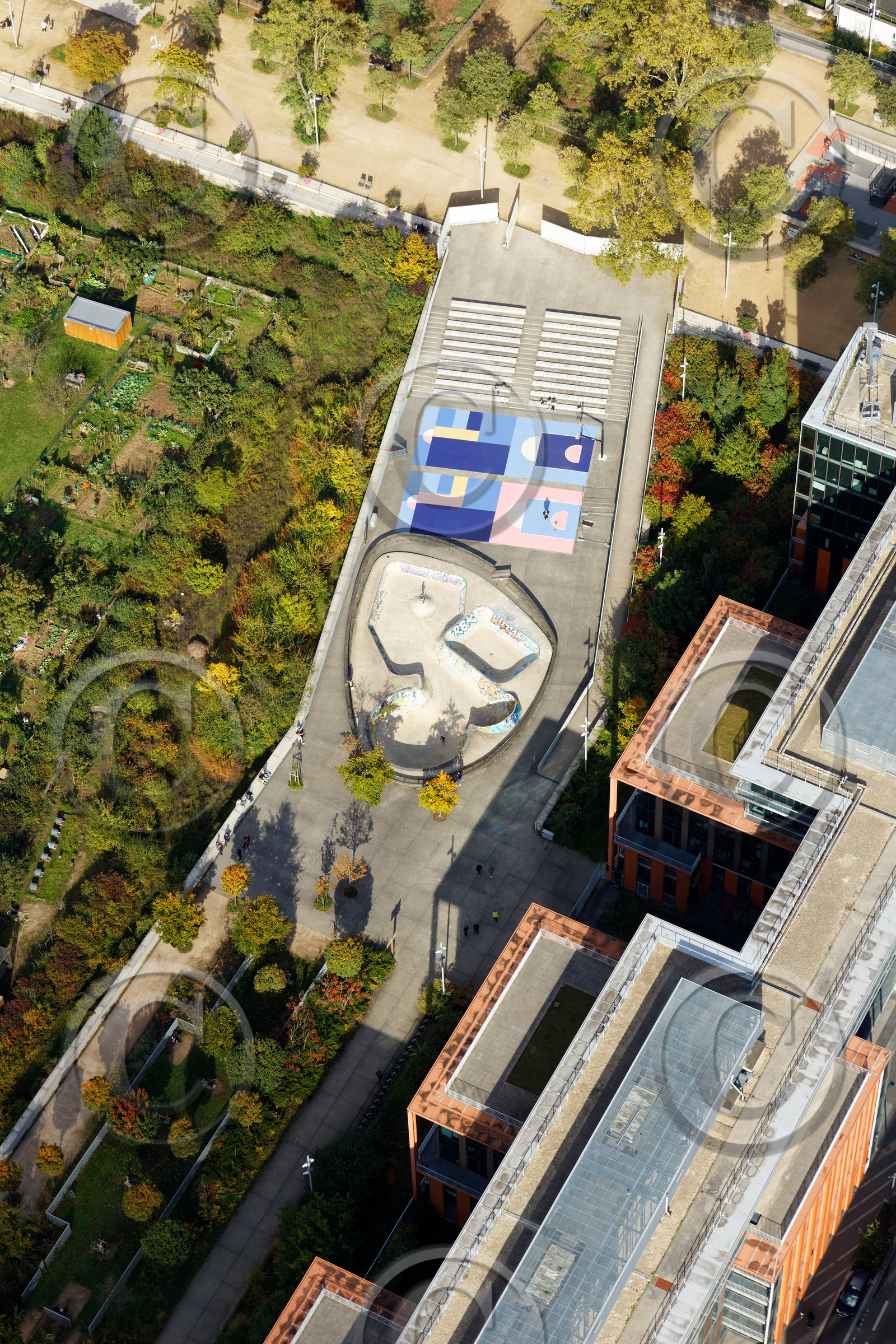 Le département de Seine-Saint-Denis (Région Ile-de-France) en vues aériennes obliques