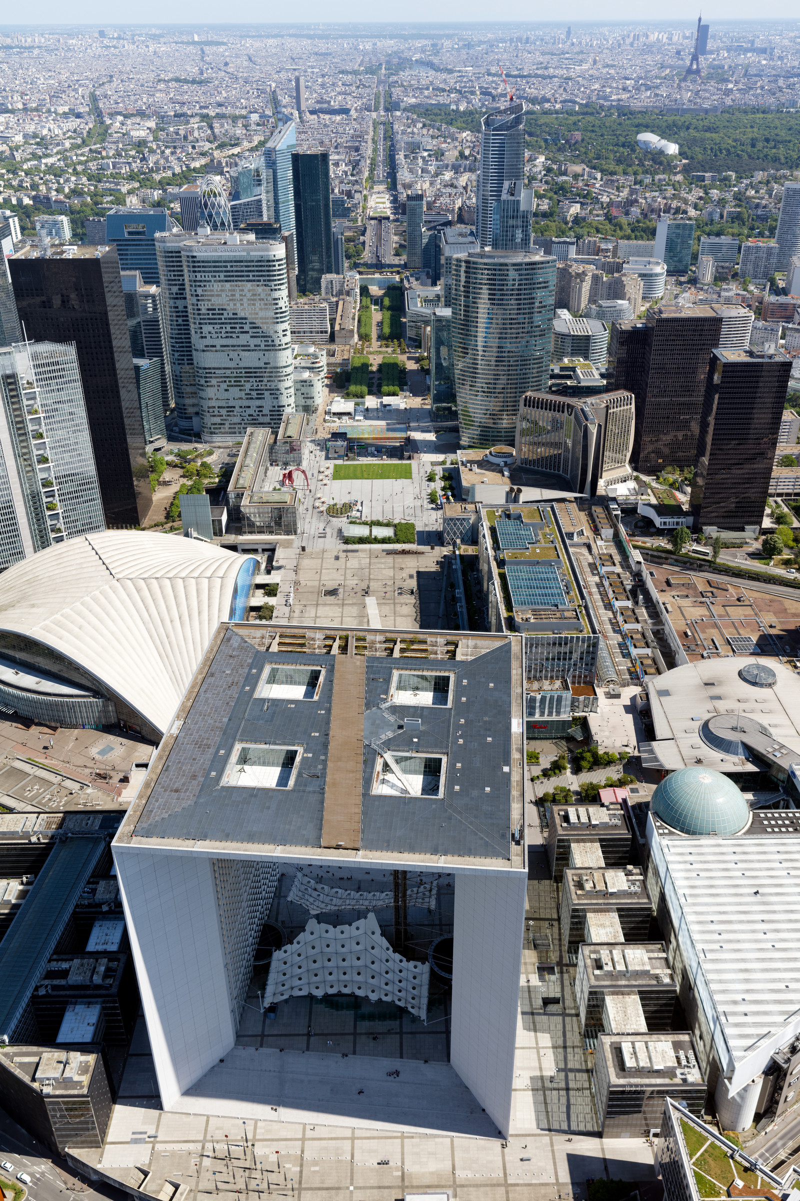 Le département des Hauts-de-Seine (Région Ile-de-France) en vues aériennes obliques