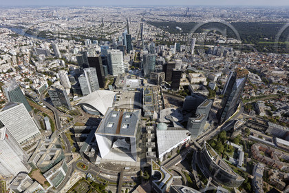 Le département des Hauts-de-Seine (Région Ile-de-France) en vues aériennes obliques