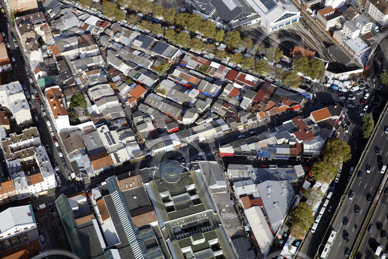 Le département de Seine-Saint-Denis (Région Ile-de-France) en vues aériennes obliques