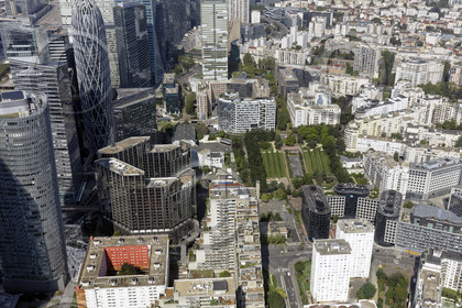 Le département des Hauts-de-Seine (Région Ile-de-France) en vues aériennes obliques
