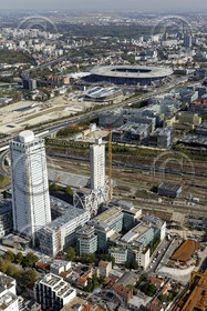 Le département de Seine-Saint-Denis (Région Ile-de-France) en vues aériennes obliques