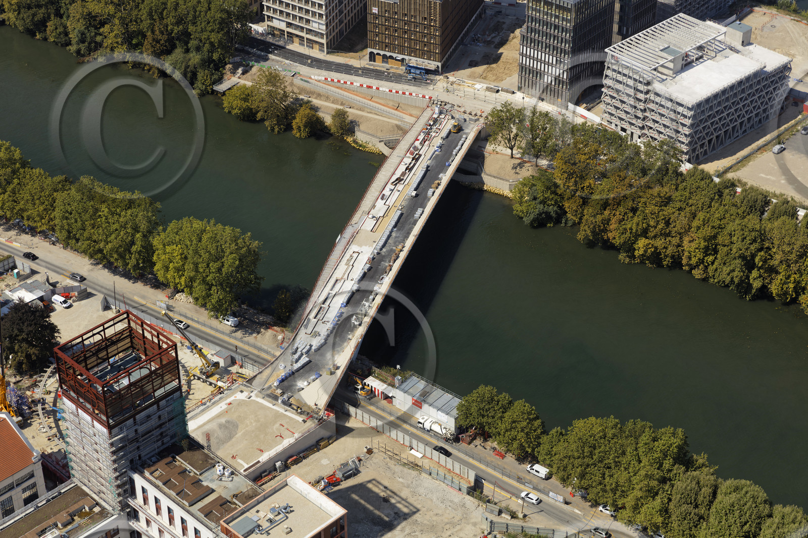 Le département de Seine-Saint-Denis (Région Ile-de-France) en vues aériennes obliques