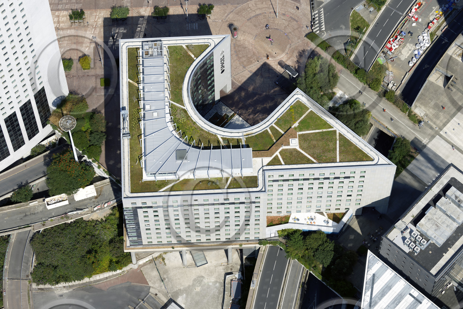 Le département des Hauts-de-Seine (Région Ile-de-France) en vues aériennes obliques