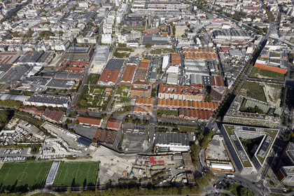 Le département de Seine-Saint-Denis (Région Ile-de-France) en vues aériennes obliques