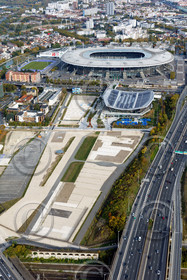 Le département de Seine-Saint-Denis (Région Ile-de-France) en vues aériennes obliques