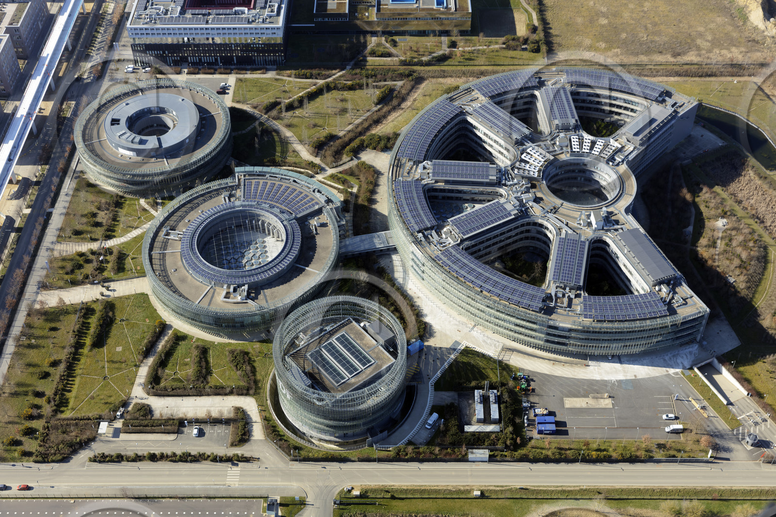 Le département de l'Essonne (Région Ile-de-France) en vues aériennes obliques