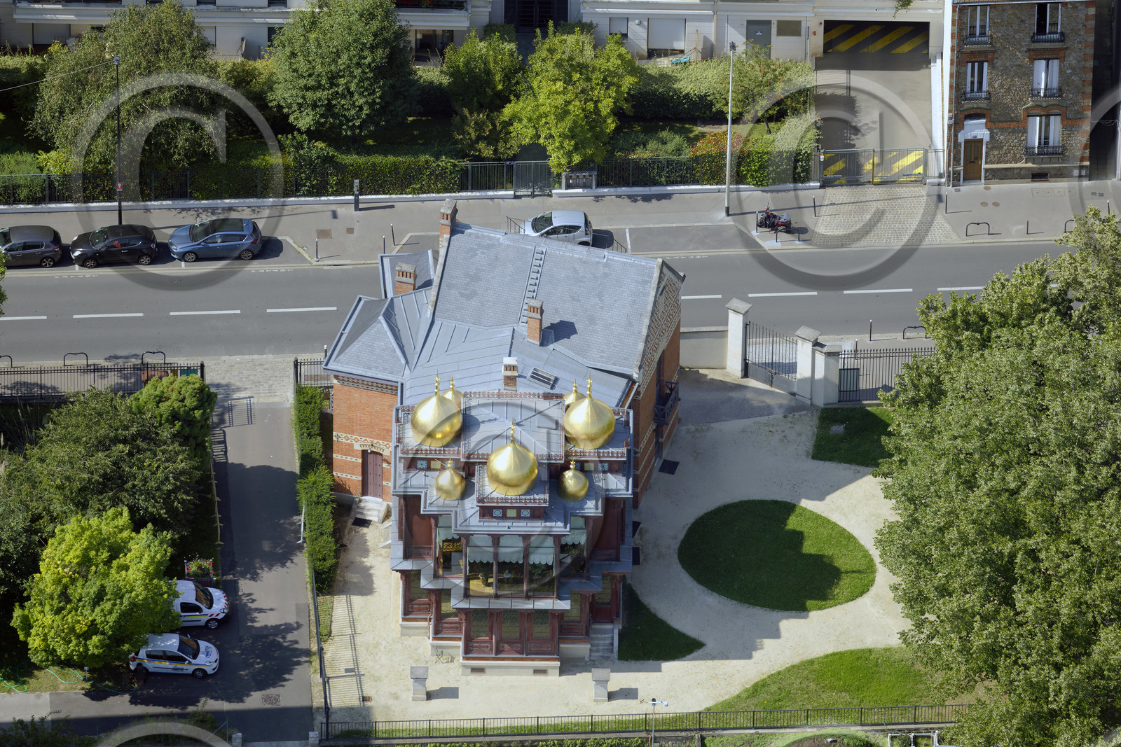 Le département des Hauts-de-Seine (Région Ile-de-France) en vues aériennes obliques