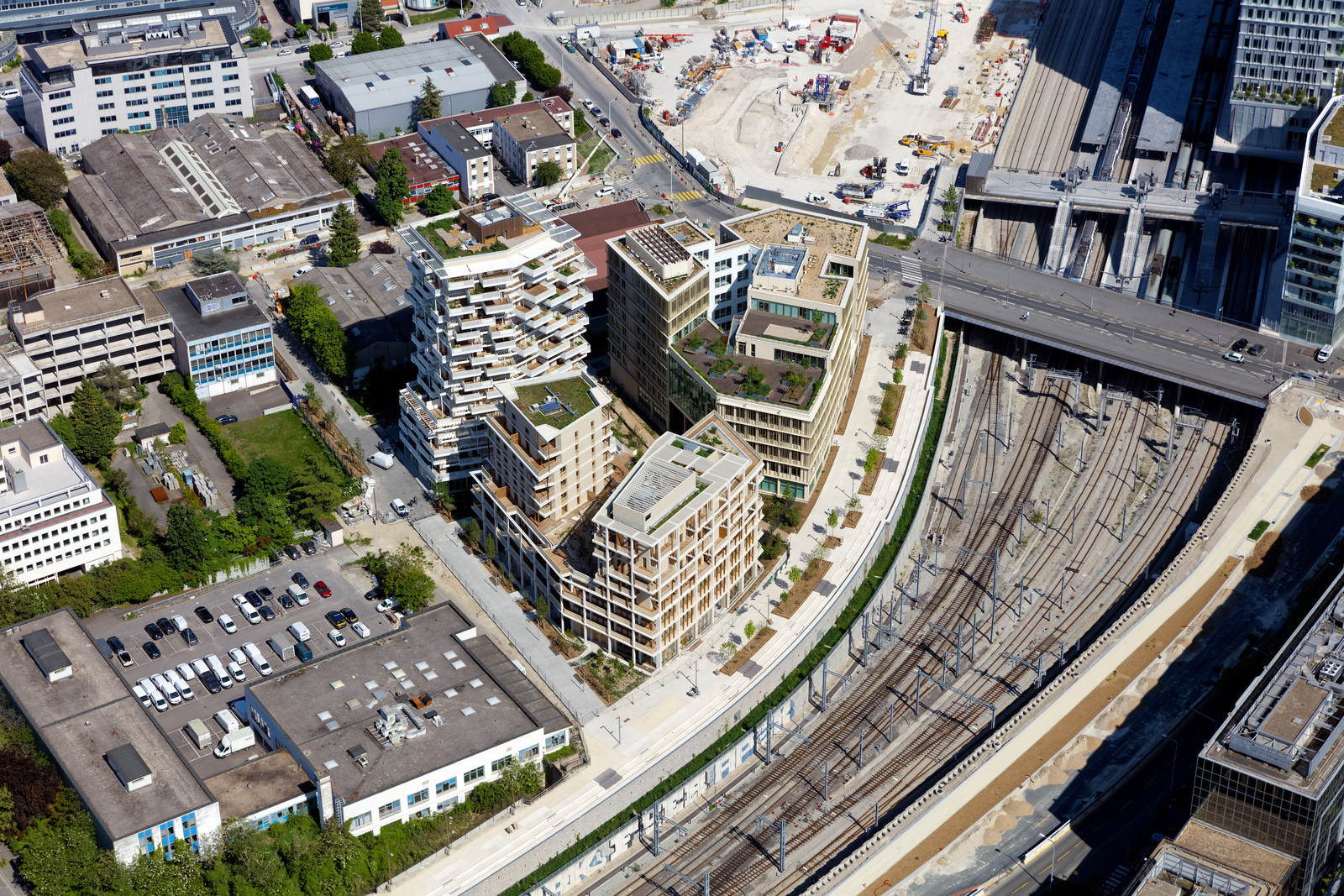 Le département des Hauts-de-Seine (Région Ile-de-France) en vues aériennes obliques
