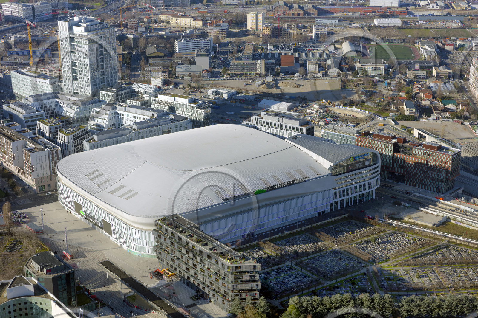 Le département des Hauts-de-Seine (Région Ile-de-France) en vues aériennes obliques