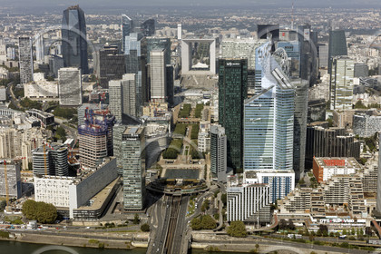 Le département des Hauts-de-Seine (Région Ile-de-France) en vues aériennes obliques